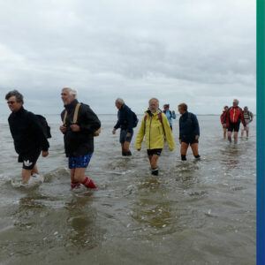 Wadden Sea, the Netherlands. Get Ready for an Adventurous Walk