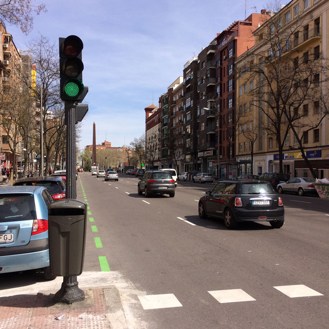 Street in Madrid